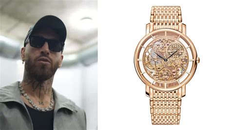 sergio ramos patek philippe|Spanish football player Sergio Ramos wears the discontinued 18k .